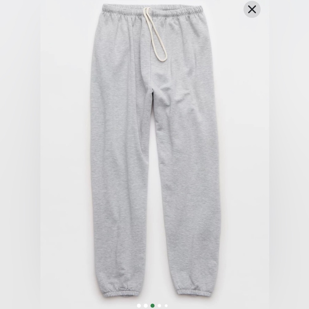 OFFLINE By Aerie OTT Fleece Jogger sweatpants XXS gray - Picture 2 of 6